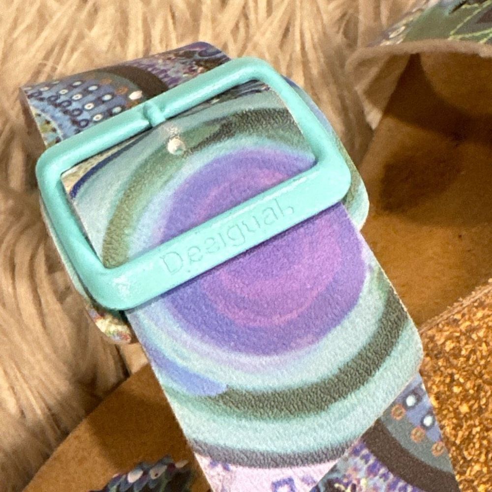 Desigual wedge platform sandals - Picture 12 of 12